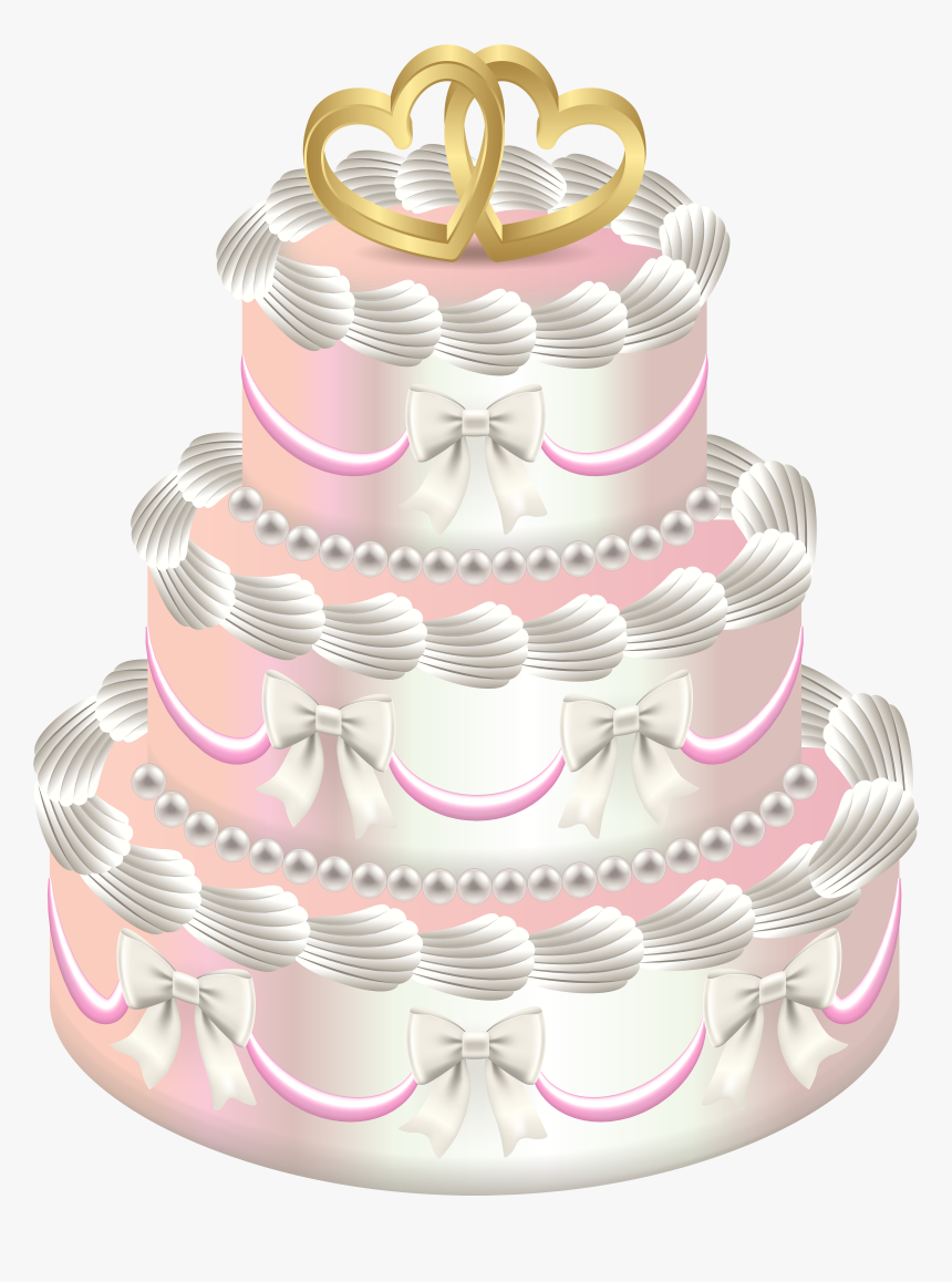 Wedding Deco Cake Png Clip Art - Clip Arts Wedding Cake Png, Transparent Png