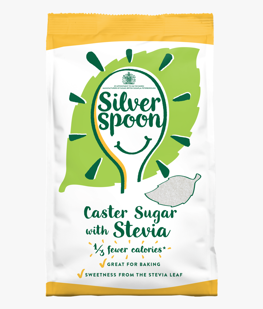 Caster Sugar With Stevia - Silver Spoon Sugar 1kg, HD Png Download