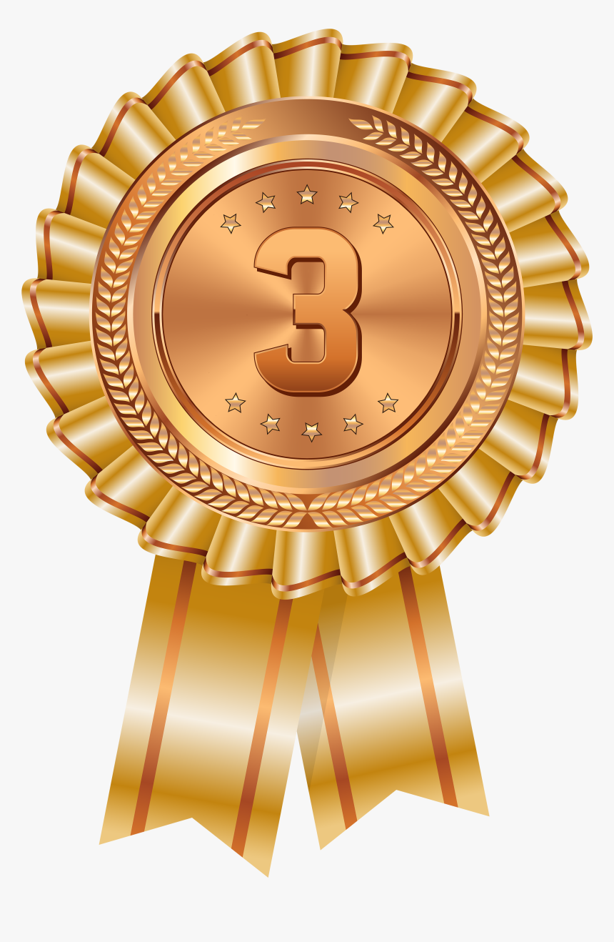 Bronze Medal Transparent Png Clip Art Image​ - Bronze Medal Transparent Background, Png Download