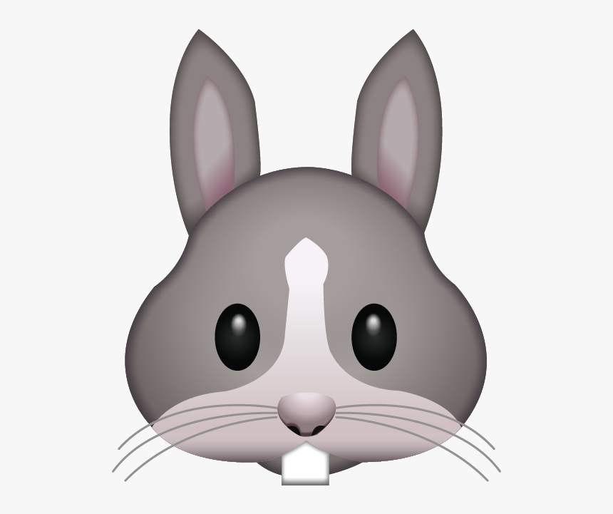Bunny Emoji Png, Transparent Png