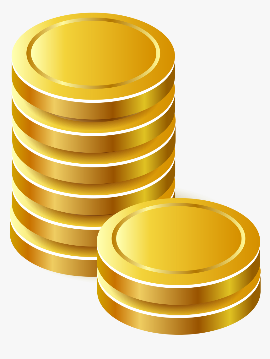 Gold Coins Clipart Png, Transparent Png