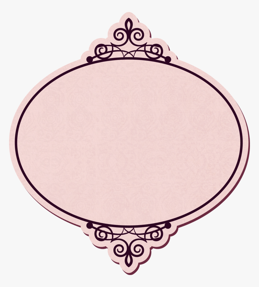 Transparent Vintage Oval Frame Clipart - Oval Vintage Frame Clipart, HD Png Download