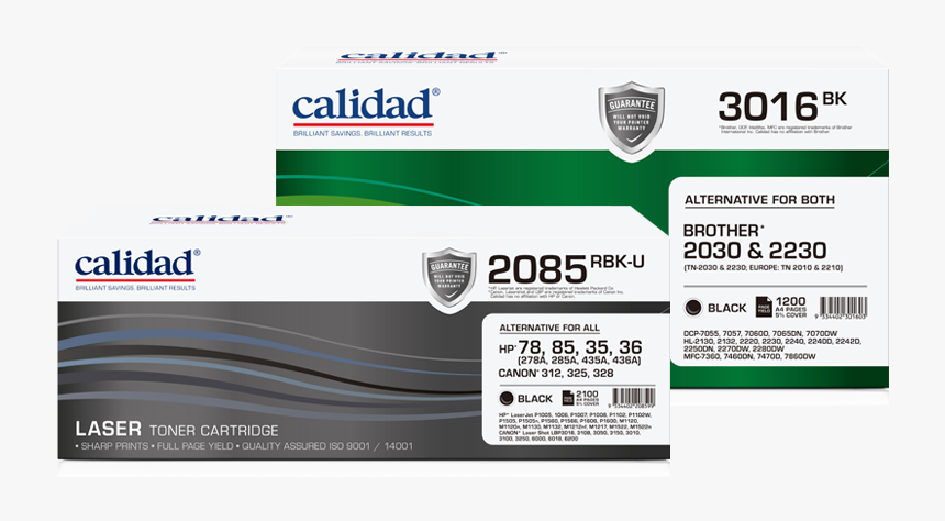 Calidad Laser Toner Cartridges Offer Savings Of Up - Label, HD Png Download