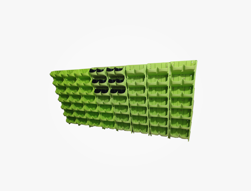 Vertical Garden Grass Hedge Fence Panel Plant Green - Grass, HD Png Download