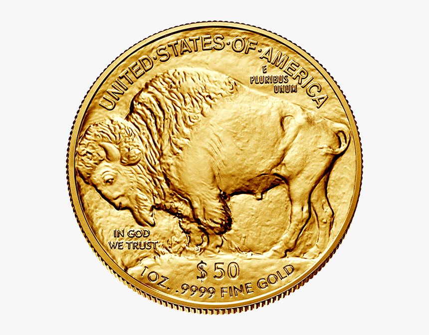 Title 
										 Style Max Height - 1 Oz American Gold Buffalo Random Dated Coin, HD Png Download