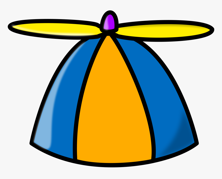 Propeller Hat Clip Arts - Propeller Hat Clipart, HD Png Download