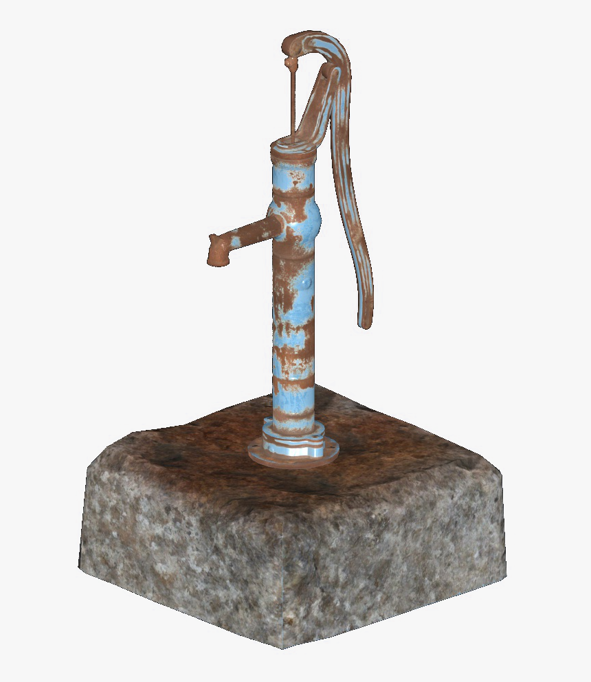 Waterpump - Bronze Sculpture, HD Png Download