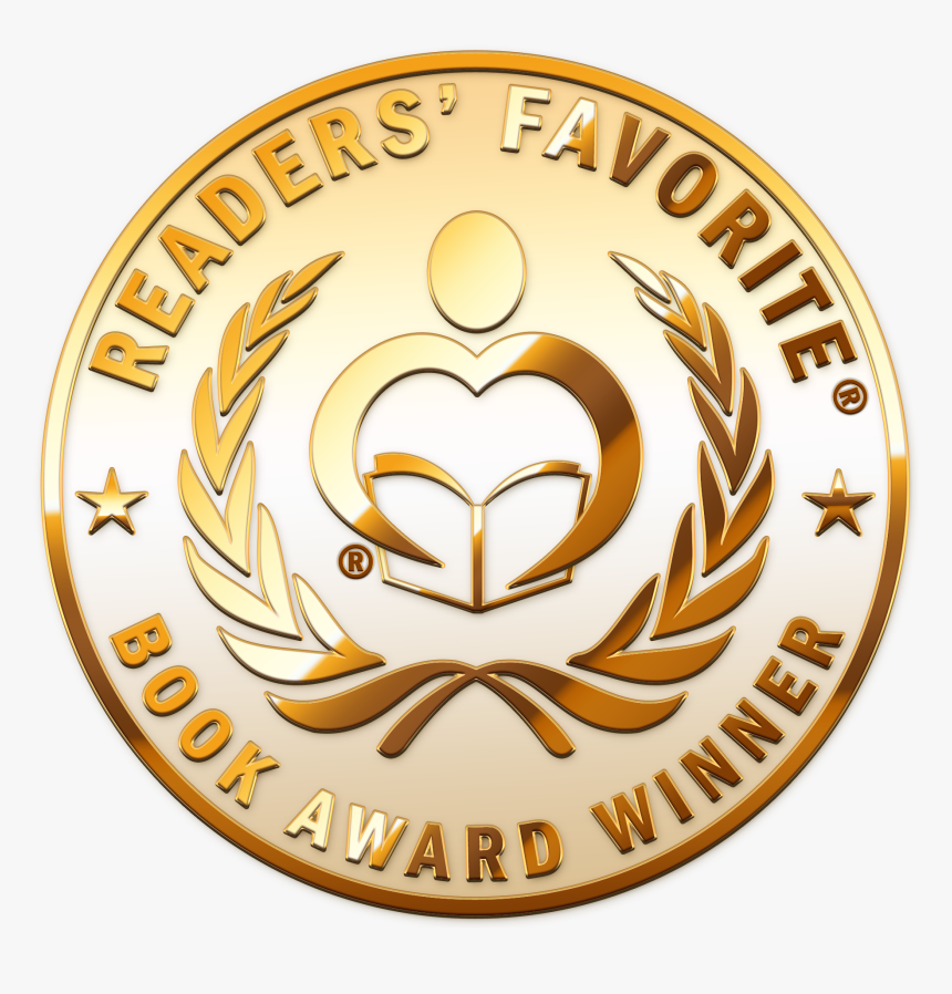 Award Transparent Gold Medal - Readers Favorite Gold, HD Png Download