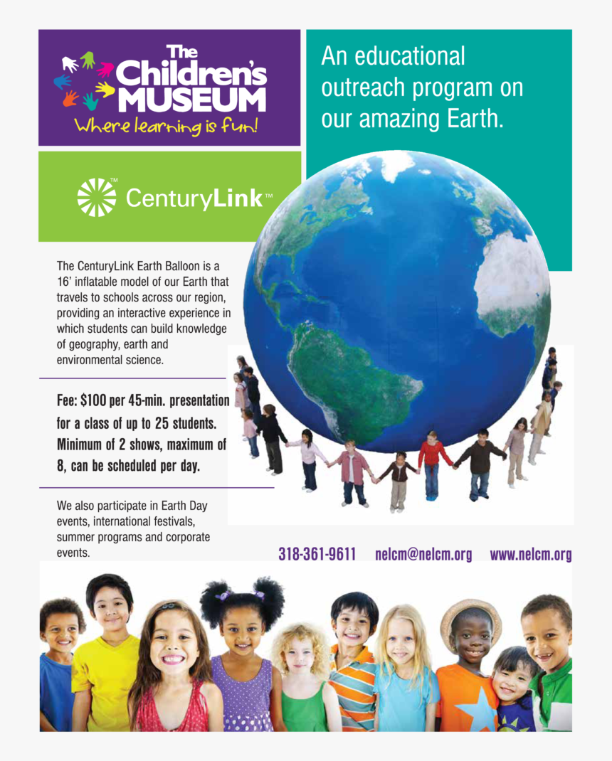 Cm Earth Stuffee Flyer - Learn Languages Children, HD Png Download