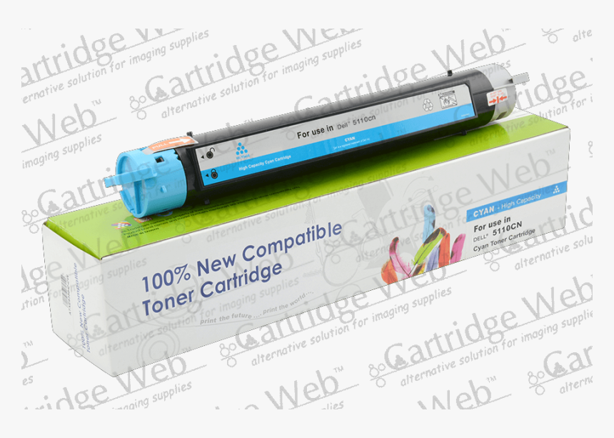 Compatible Toner Cartridge For Dell 5110cn - Cartridge Web, HD Png Download