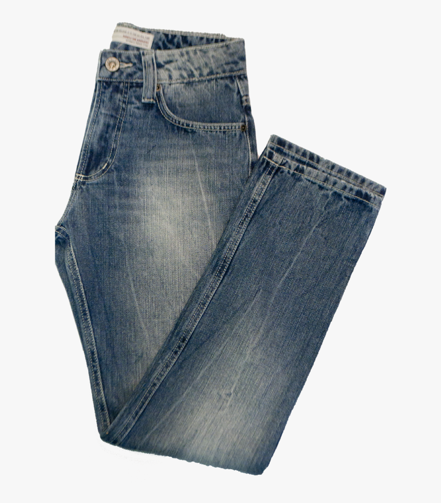 Folded Jeans Png, Transparent Png
