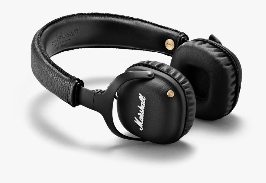Mid Bluetooth Black Black 
 Data Srcset Https - Marshall, HD Png Download