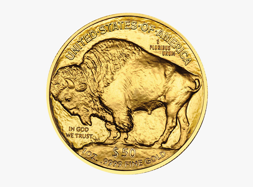 1 Oz Gold Buffalo Coin, HD Png Download