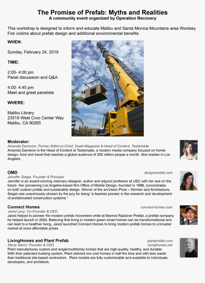 19-0211 Malibu Flyer - Crane, HD Png Download