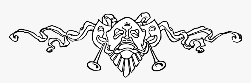 Drama Masks, Drama, Theater, Mask, Performance - Drama Mask Png Transparent, Png Download