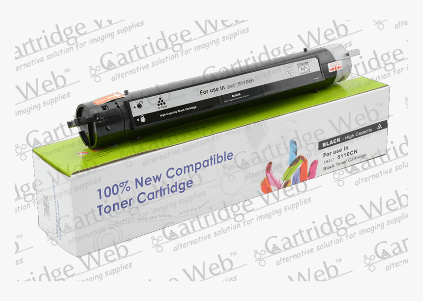 Compatible Toner Cartridge For Dell 5110cn - Cartridge Web, HD Png Download