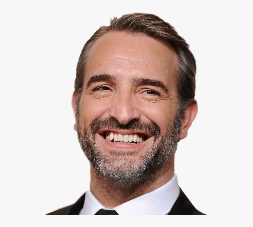 Jean Dujardin Laughing - Jean Dujardin, HD Png Download