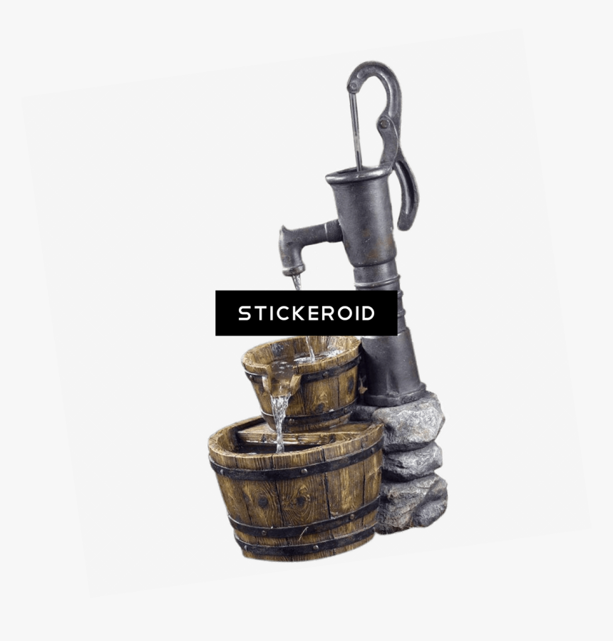 Water Pump Garden Decoration - Pump, HD Png Download
