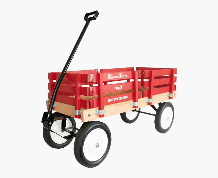 Red Flyer Wagon - Red Wagon Handle Assembly, HD Png Download