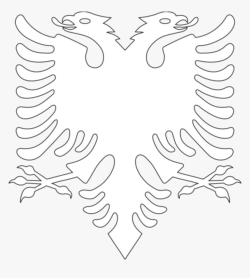 Transparent Drama Clipart - Red Albanian Eagle, HD Png Download
