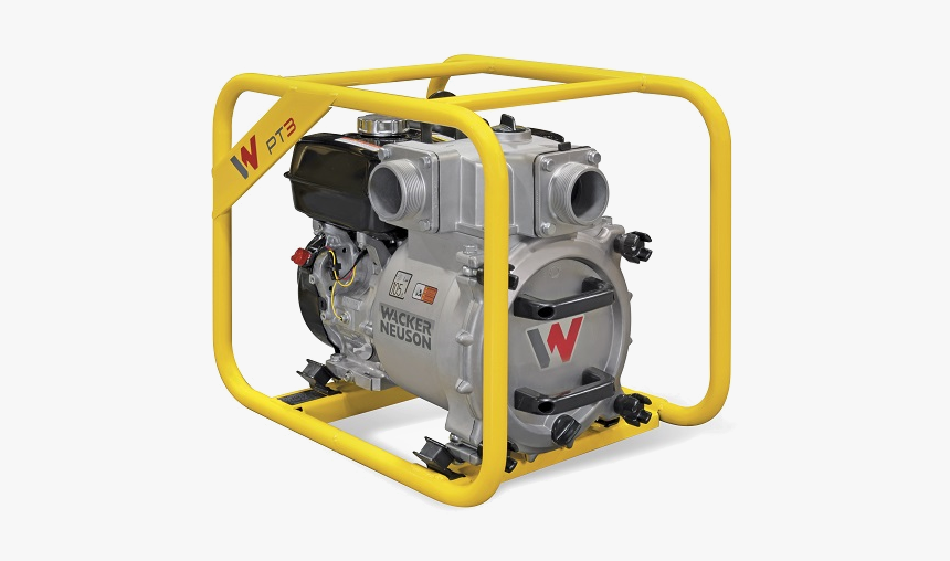 Self Priming Trash Water Pump Pt3a Front Left - Wacker 3 Trash Pump, HD Png Download