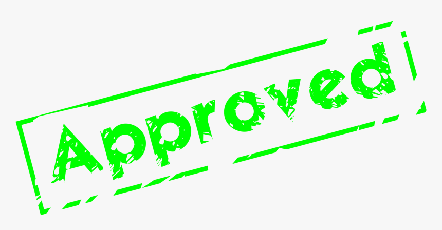 Approved Clipart Png - Approved Stamp Svg, Transparent Png