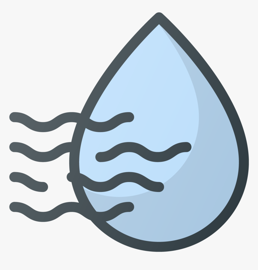 Climas Fuga De Refrigerante Fuga De Aire Acondicionado - Humidity Cartoon, HD Png Download