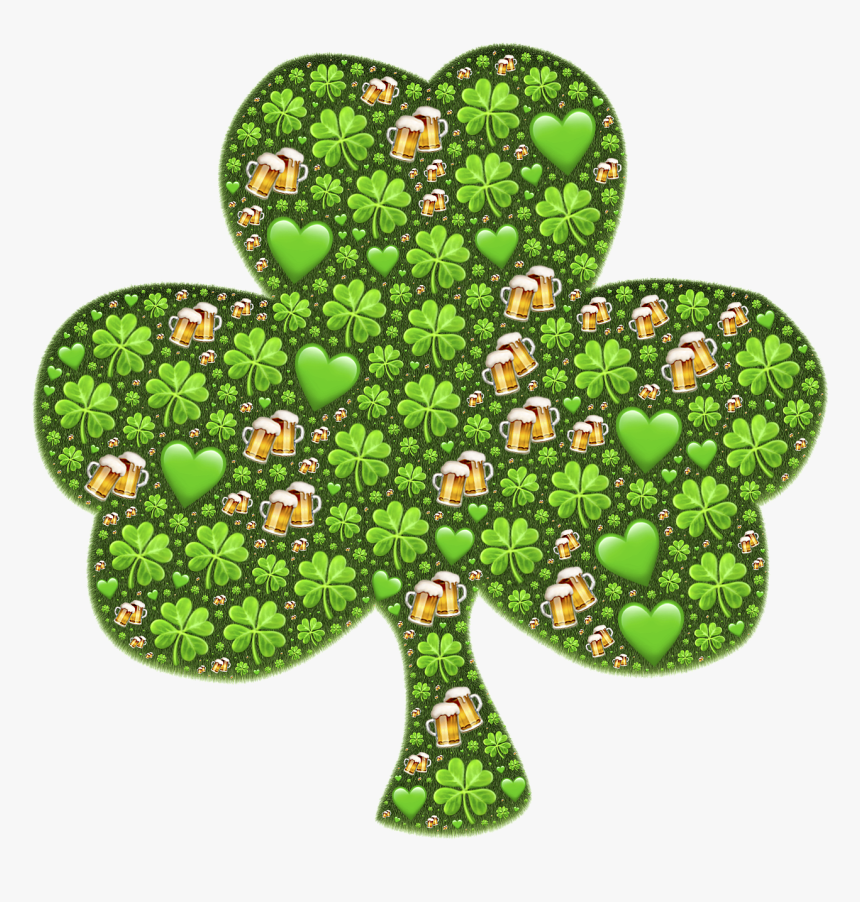 Shamrock, Irish, Ireland, Clover, Green, Holiday, Saint - Irish Memorial Christmas Ornaments, HD Png Download