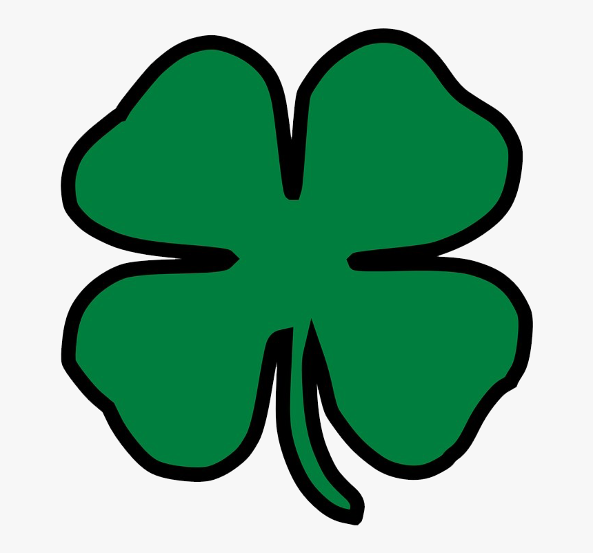Transparent Four Leaf Clover, HD Png Download