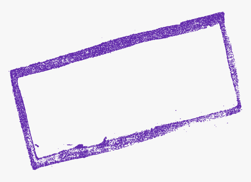 Rectangle Stamp Png, Transparent Png