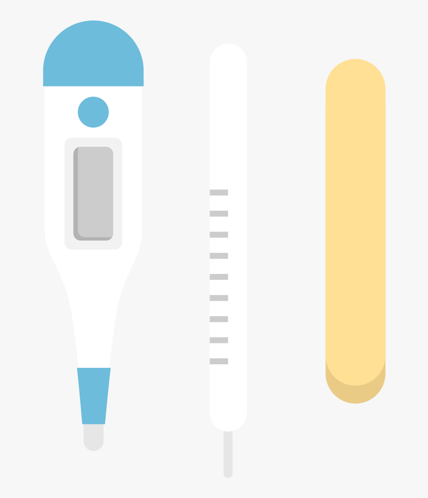 Thermometer Flat Icon Vector - Graphic Design, HD Png Download