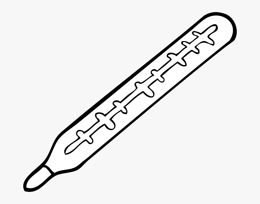 Thermomètre Coloriage, HD Png Download