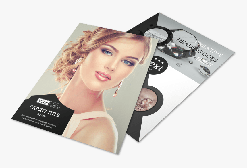 Jewelry Store Flyer Template Preview - Flyer, HD Png Download