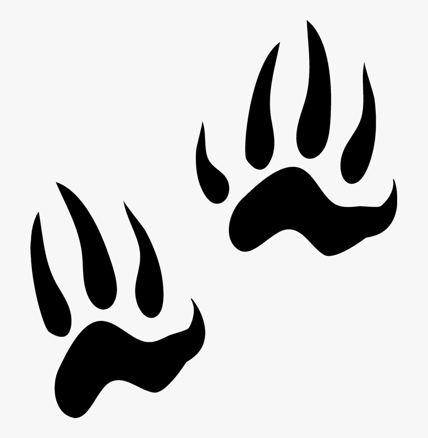 Polecat Tracks Rubber Stamp, HD Png Download