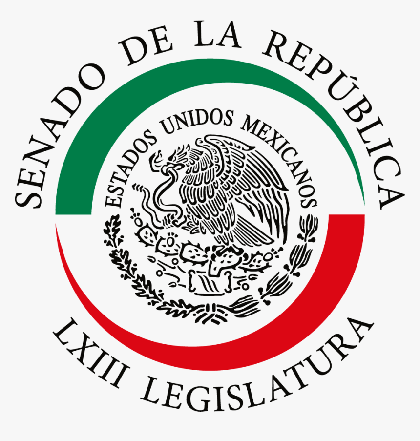 Logosenado-lxiii Legislatura Version 01 - Senate Of The Republic Of Mexico, HD Png Download