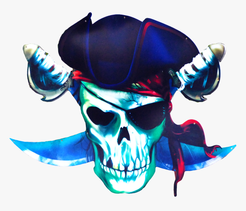 Skull, Pirates, Symbol, Skeleton, Design, Bone, Danger - Piracy, HD Png Download