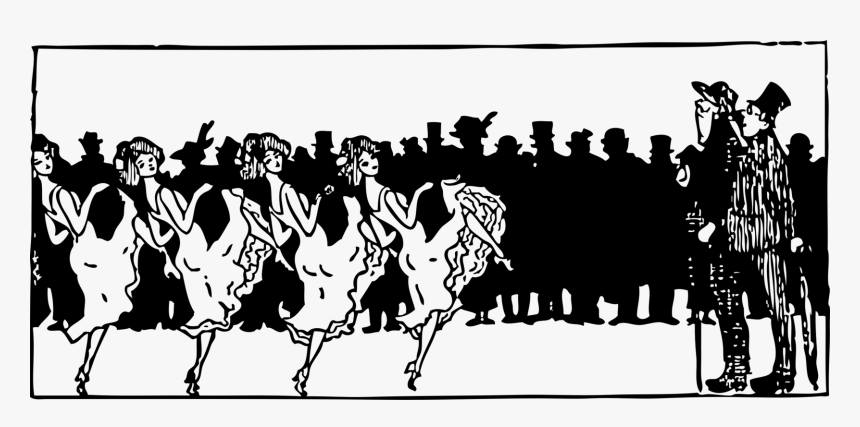 Human - Can Can Dancer Clipart, HD Png Download