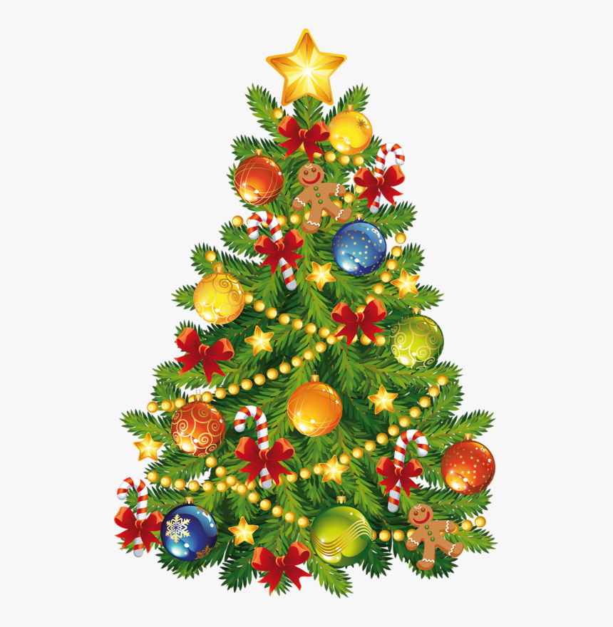 Christmas Tree Clipart Hd, HD Png Download