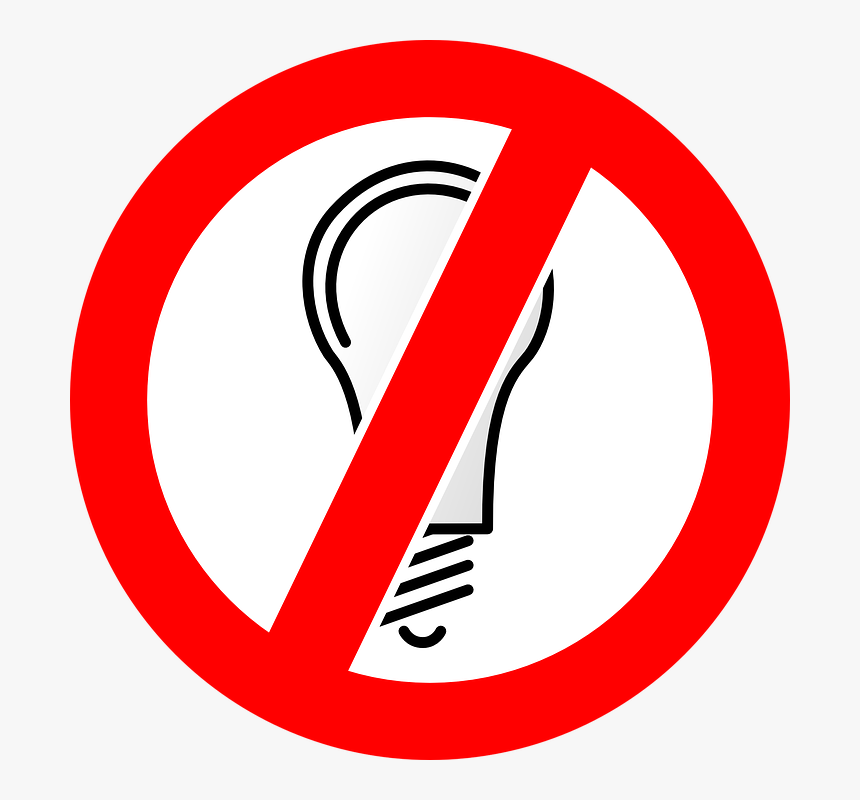 Energy, Conservation, Saving, Symbols, Signs, Red - Light Bulb Transparent Background, HD Png Download