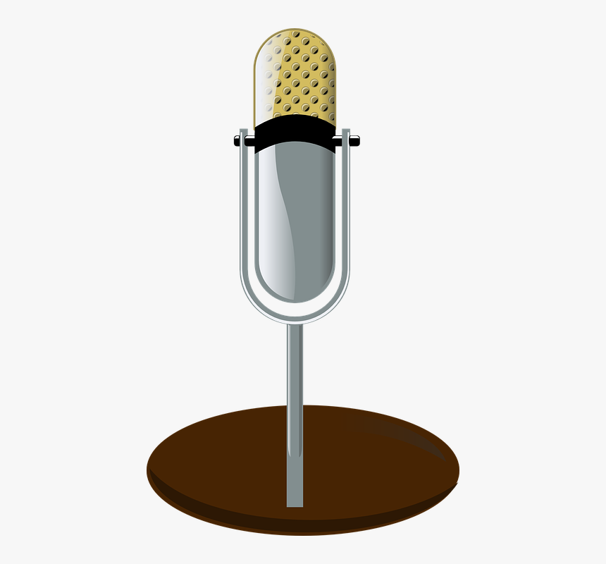 Transparent Microfonos Png - Microphone Clip Art, Png Download