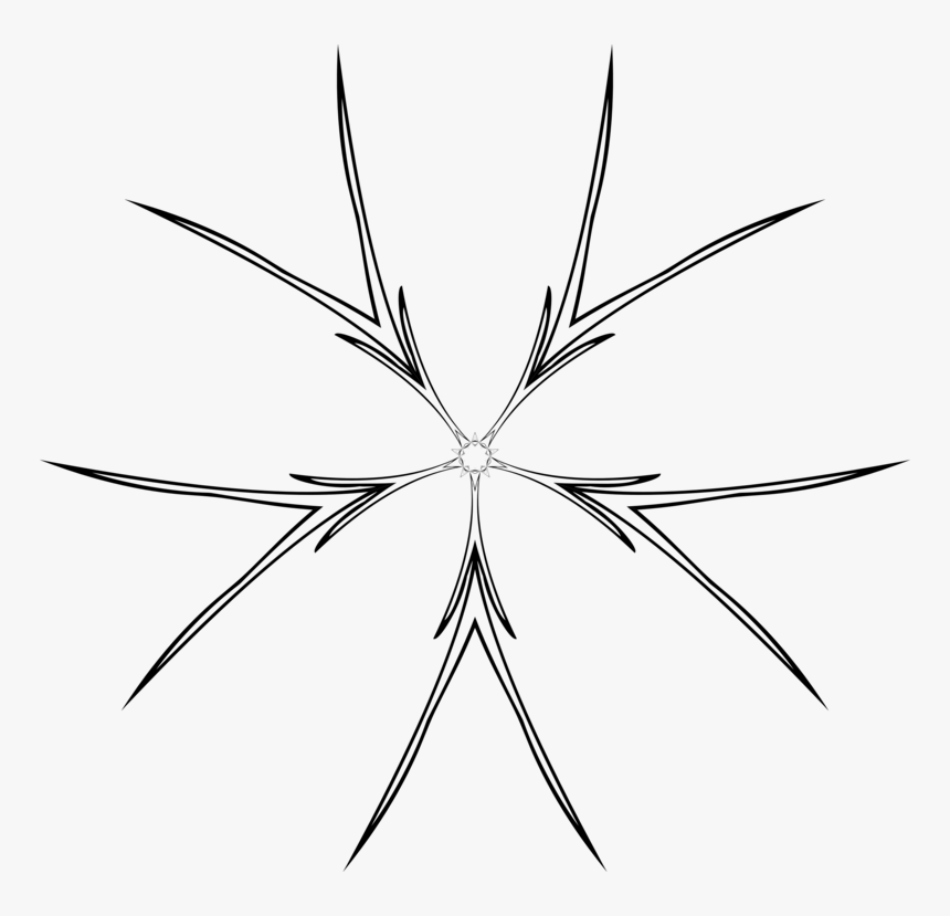 Line Art,plant,leaf - Line Art, HD Png Download