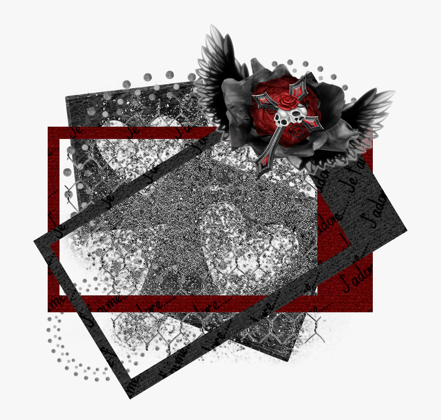 Cluster Frame 800 X 800 Gothic - Illustration, HD Png Download