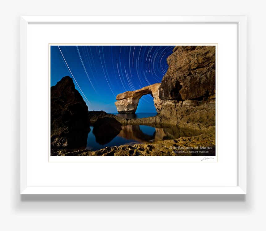 The Azure Window, Malta Fine Art Photography Print - Picture Frame, HD Png Download