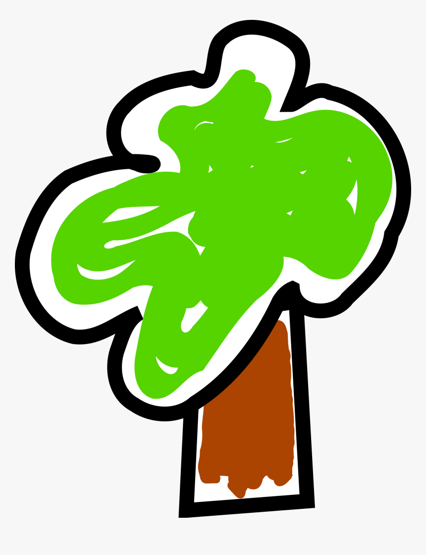 Tree-arbol 02 Clip Arts - Arbol Dibujo Clipart, HD Png Download