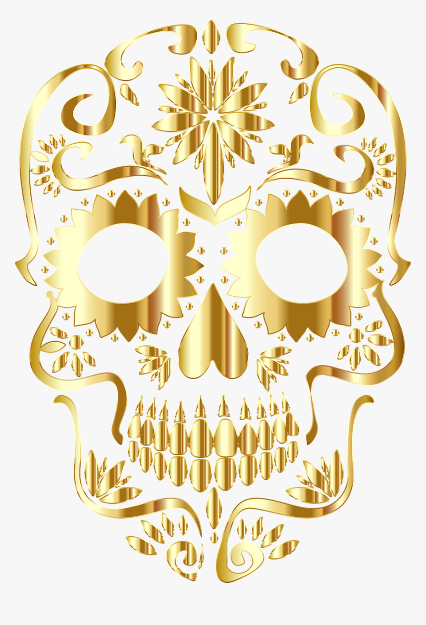 Sugar Skulls No Background, HD Png Download