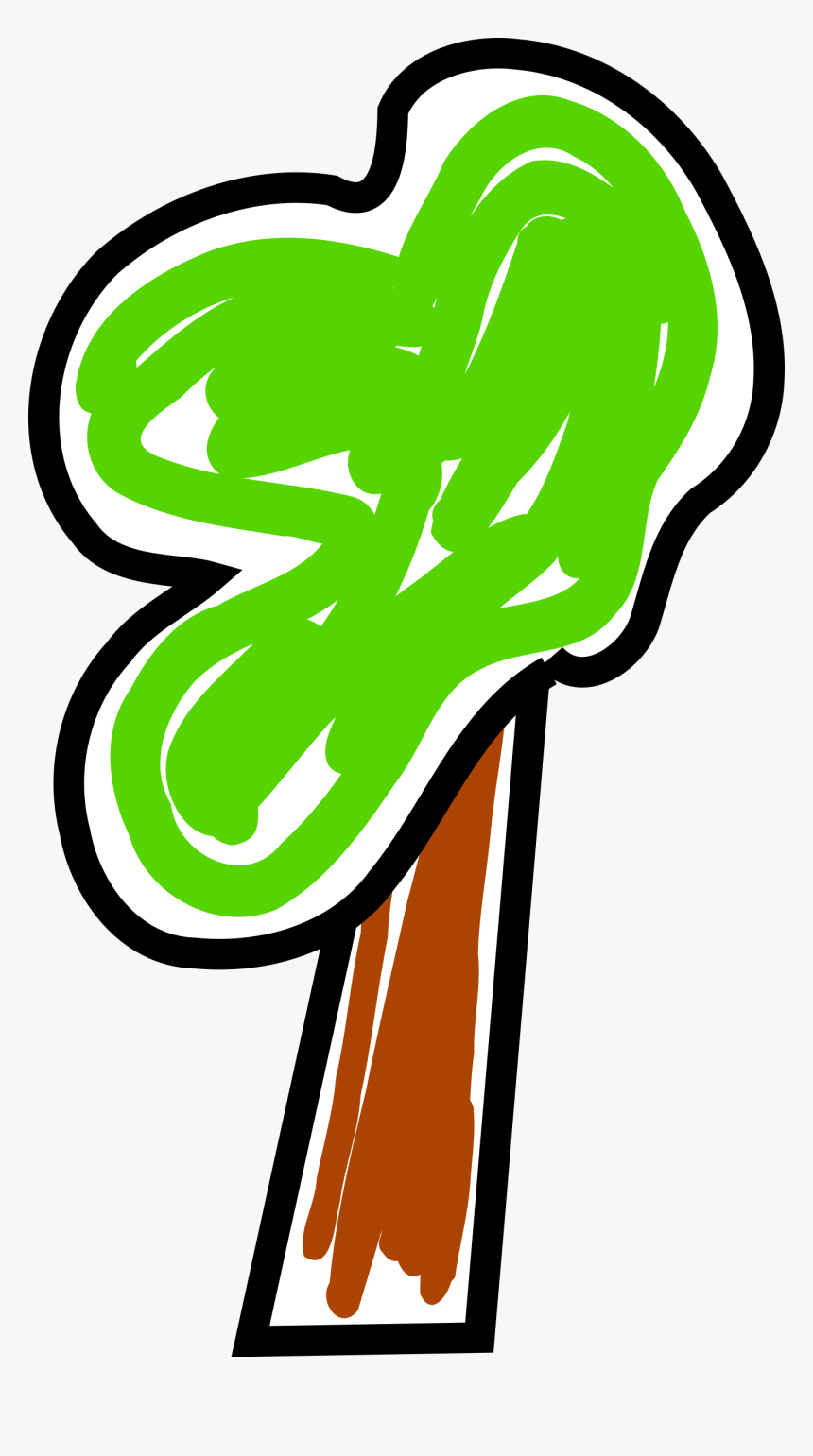 Tree-arbol 01 Clip Arts - Arbol Dibujo Niño Png, Transparent Png