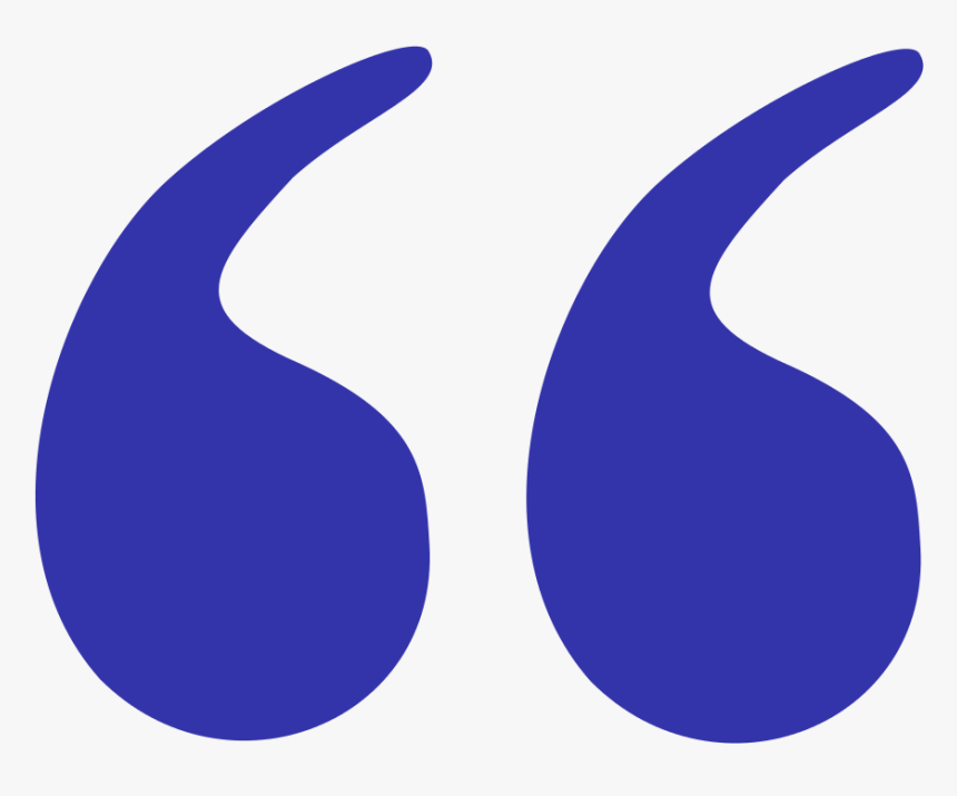 In Other Words, If I Quote Mark Twain To Illustrate - Blue Quotation Marks Png, Transparent Png