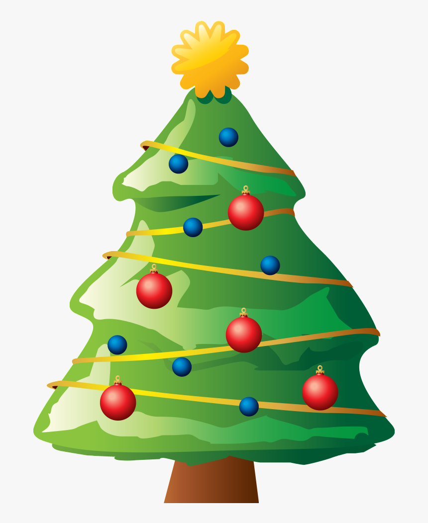 Arbol De Navidad Dibujos Pintados A Mano, HD Png Download