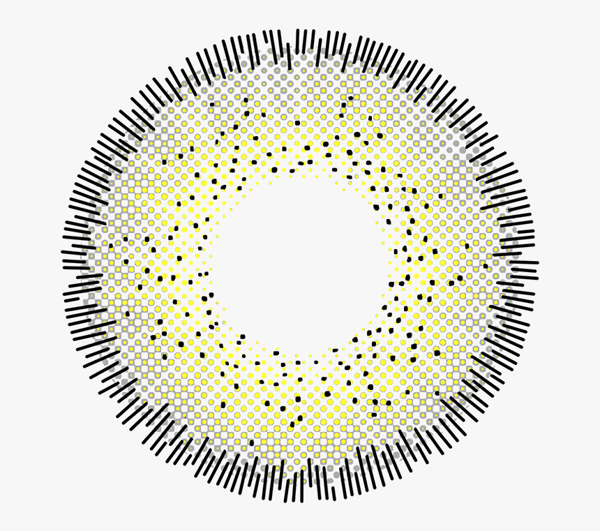 Transparent Realistic Rainbow Png - Contact Lens, Png Download