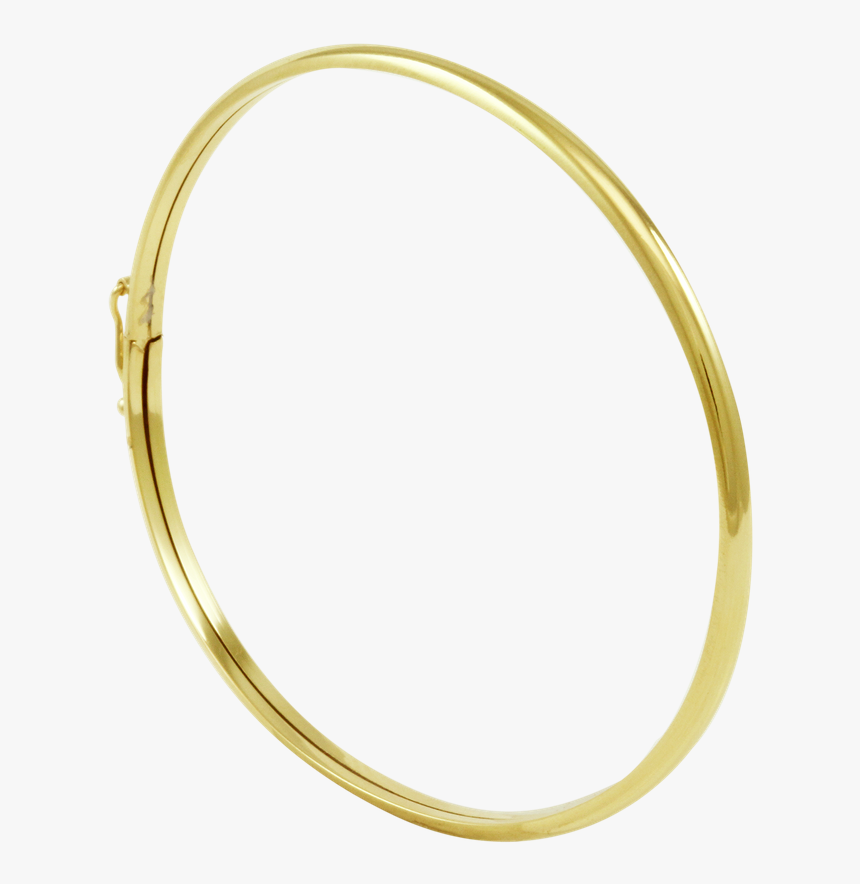 Bracelete Em Ouro 18k Algema - Bangle, HD Png Download